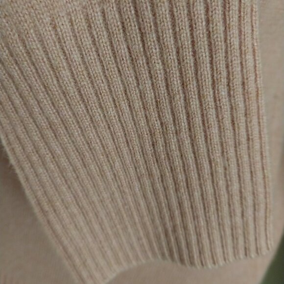 Cashmere  Petite100% Sweater ShortsleevesFront pocket Muff XXS Plus - Picture 5 of 5